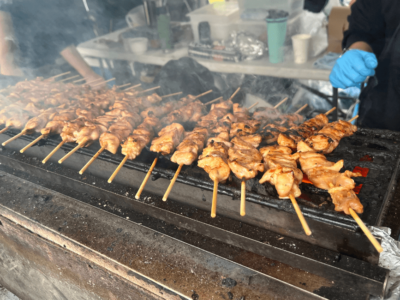 yakitori at sakura days japan fair