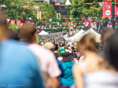 2023年のItalian Day on the Driveの様子