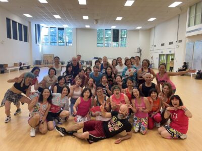 Zumba with a hint of Japanese Group Shot