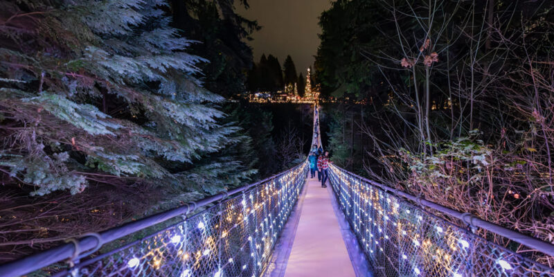 Canyon Lights (キャピラノ吊り橋クリスマスイベント)