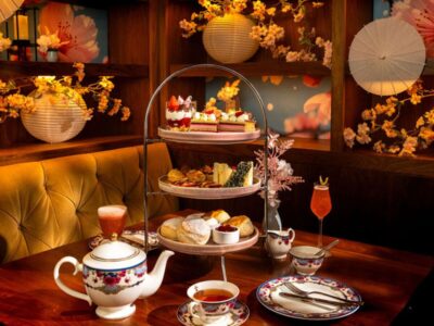 フェアモントバンクーバー、桜アフタヌーンティー