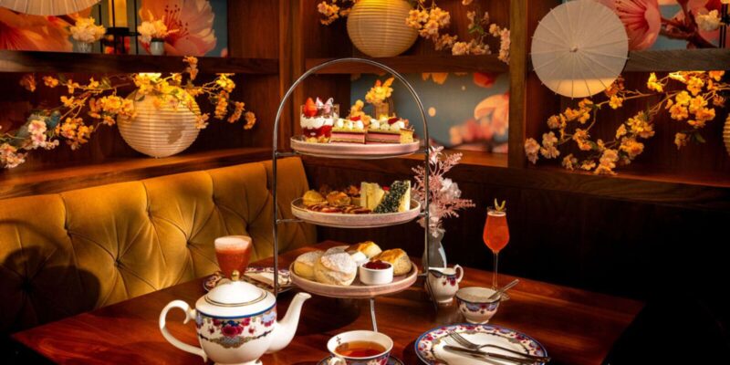 フェアモントバンクーバー、桜アフタヌーンティー